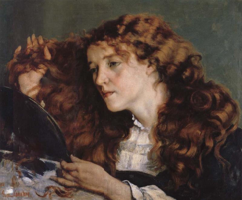 Gustave Courbet The Beautiful Irish Girl Spain oil painting art